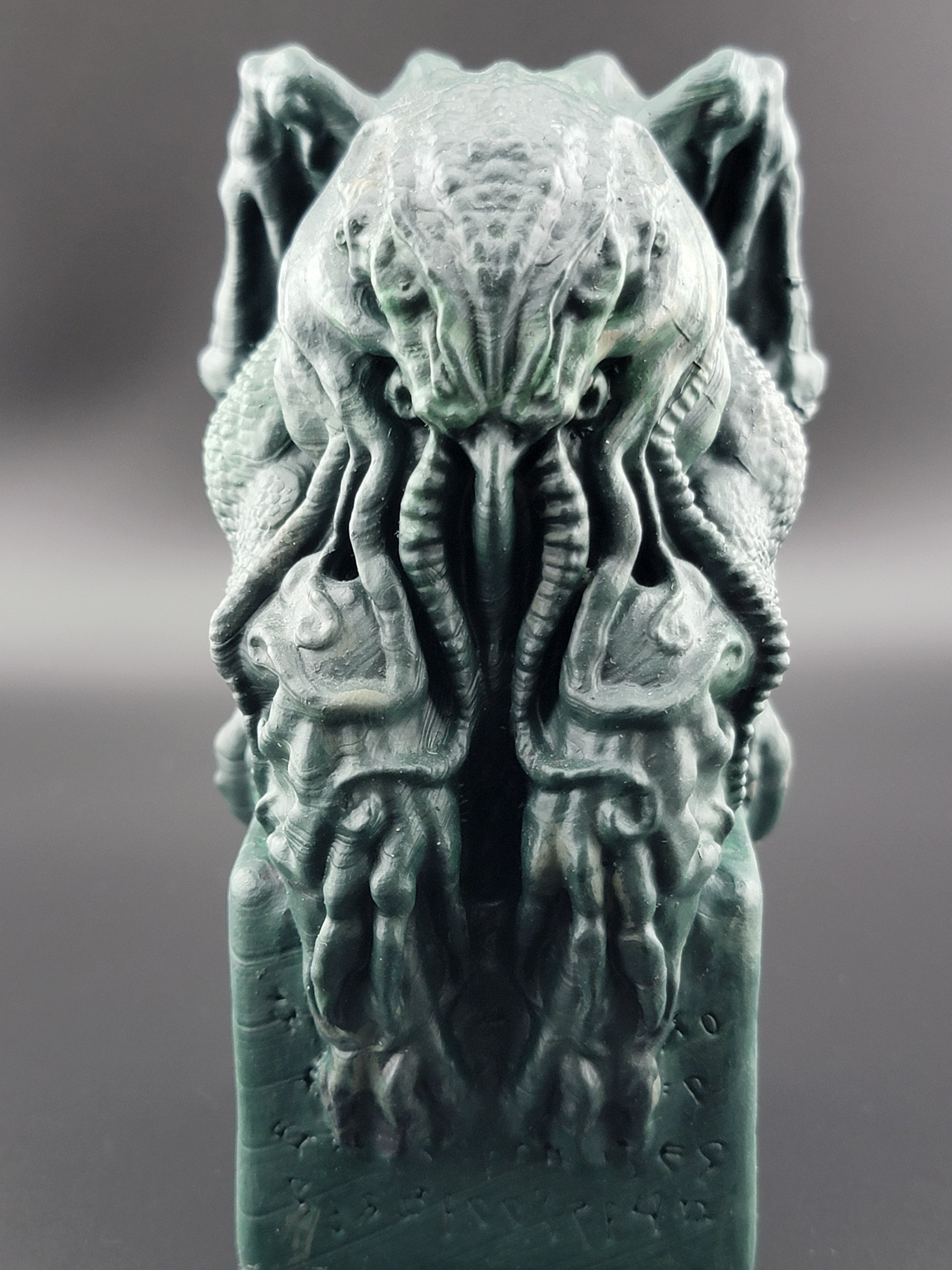 Cthulhu Idol Statue with cheapest inscribed runes